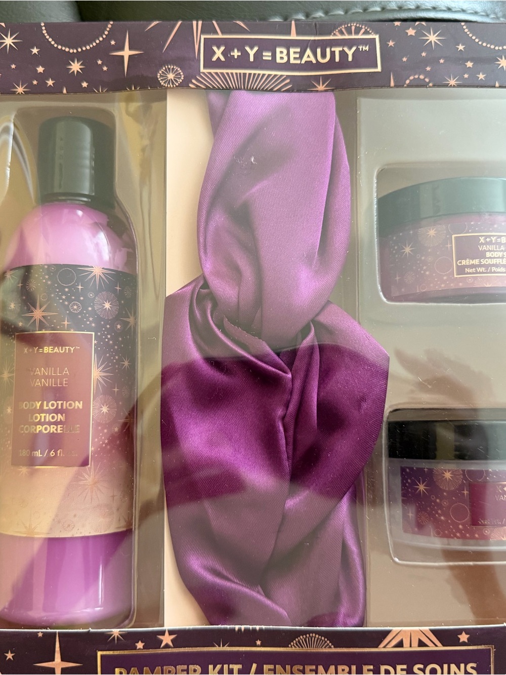 X•Y•BEAUTY Purple Pamper Kit - Body Lotion & Spa Set - Picture 3 of 6